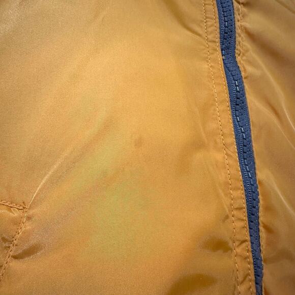 Avirex Tactical Systems Reversible Down Coat Yellow Grey Zip Size 3T - Picture 9 of 11